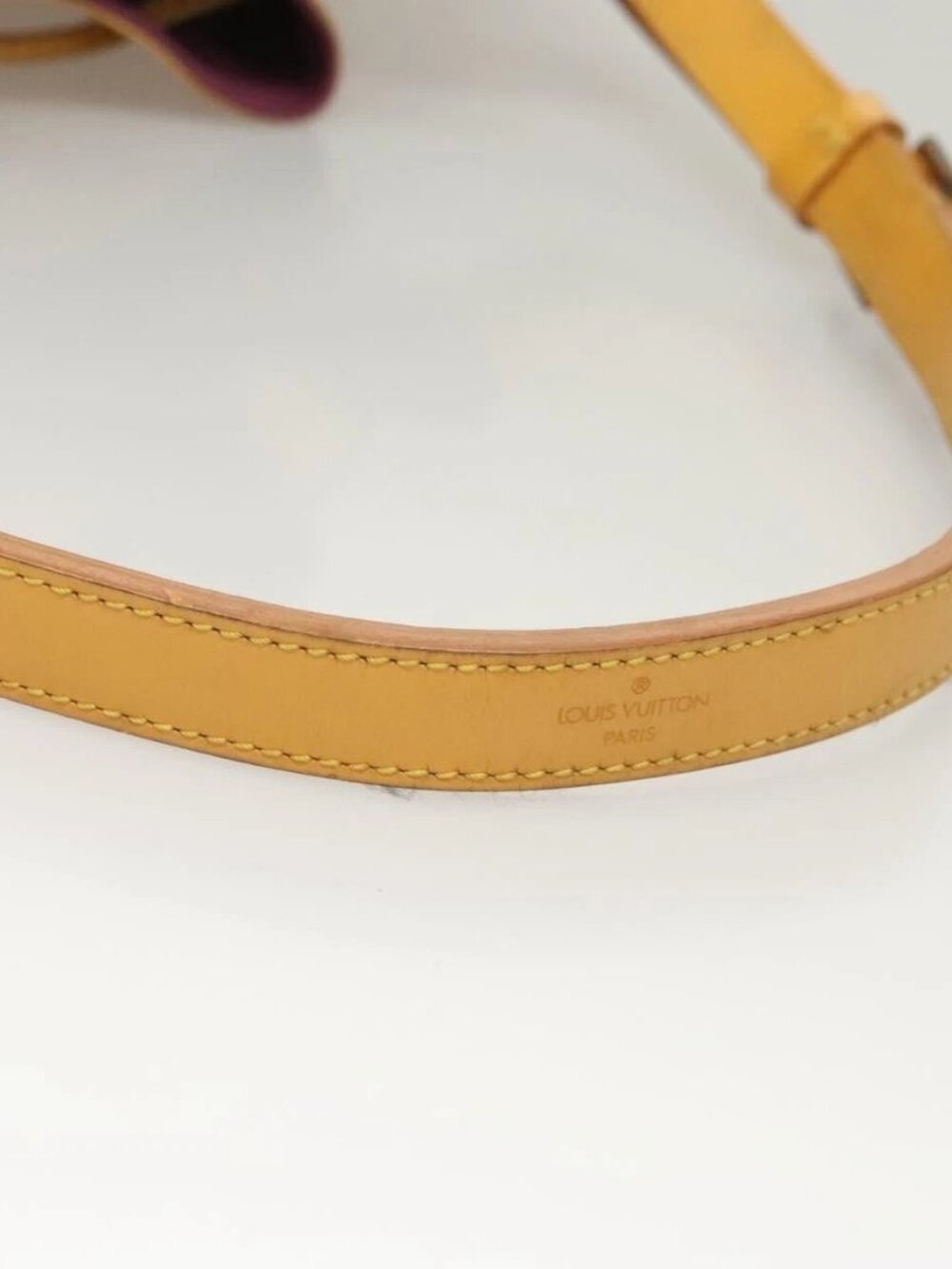 LOUIS VUITTON Epi Petit Noe Shoulder Bag Yellow M44109 LV Auth BD2091 - Picture 8 of 16